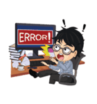 Mr. ＆ Ms. Programmer in daily life（個別スタンプ：40）