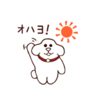 お茶目なワンコのトッコータ（TOKKO@）（個別スタンプ：1）