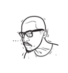 Bald bad boy #2（個別スタンプ：2）
