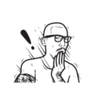 Bald bad boy #2（個別スタンプ：13）