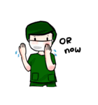 Extern life (girl)（個別スタンプ：4）