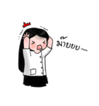 Extern life (girl)（個別スタンプ：18）