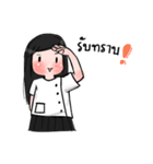Extern life (girl)（個別スタンプ：19）