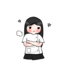 Extern life (girl)（個別スタンプ：26）
