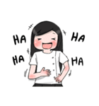 Extern life (girl)（個別スタンプ：32）