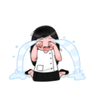 Extern life (girl)（個別スタンプ：35）