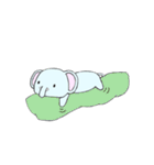子ゾウのもふみ（個別スタンプ：35）