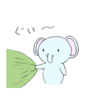子ゾウのもふみ（個別スタンプ：36）