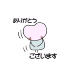 ハートちゃんのスタンプ第1弾（個別スタンプ：5）
