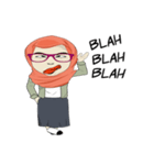 expressive hijab（個別スタンプ：2）