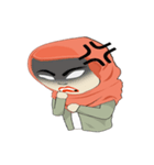 expressive hijab（個別スタンプ：7）