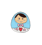 のんびりマトリョーシカ（個別スタンプ：2）