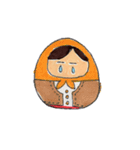 のんびりマトリョーシカ（個別スタンプ：3）