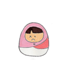 のんびりマトリョーシカ（個別スタンプ：4）