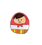 のんびりマトリョーシカ（個別スタンプ：17）