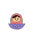 のんびりマトリョーシカ（個別スタンプ：34）