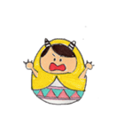のんびりマトリョーシカ（個別スタンプ：35）