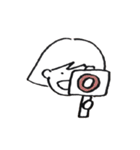 ボブガール1（個別スタンプ：3）