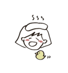 ボブガール1（個別スタンプ：6）