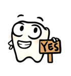 QQ the Tooth（個別スタンプ：15）