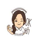 Cute nurse Lady（個別スタンプ：2）