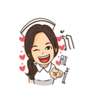 Cute nurse Lady（個別スタンプ：4）