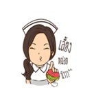 Cute nurse Lady（個別スタンプ：5）