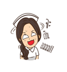 Cute nurse Lady（個別スタンプ：6）