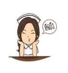 Cute nurse Lady（個別スタンプ：8）