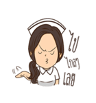 Cute nurse Lady（個別スタンプ：11）