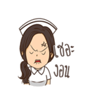 Cute nurse Lady（個別スタンプ：13）