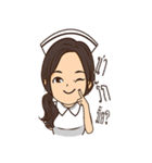 Cute nurse Lady（個別スタンプ：18）