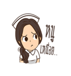 Cute nurse Lady（個別スタンプ：21）