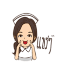 Cute nurse Lady（個別スタンプ：22）