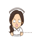 Cute nurse Lady（個別スタンプ：24）