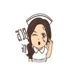 Cute nurse Lady（個別スタンプ：27）