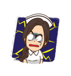 Cute nurse Lady（個別スタンプ：36）