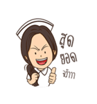 Cute nurse Lady（個別スタンプ：39）