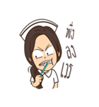 Cute nurse Lady（個別スタンプ：40）