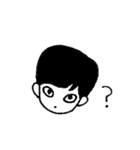 三白眼のみさきちゃん（個別スタンプ：5）