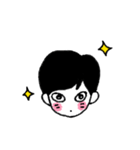 三白眼のみさきちゃん（個別スタンプ：28）