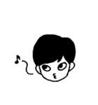 三白眼のみさきちゃん（個別スタンプ：33）