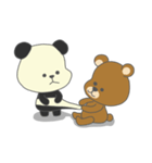 LOVE BEAR AND PANDA（個別スタンプ：4）