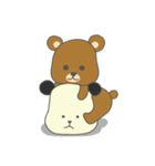 LOVE BEAR AND PANDA（個別スタンプ：9）