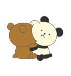 LOVE BEAR AND PANDA（個別スタンプ：25）