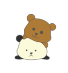 LOVE BEAR AND PANDA（個別スタンプ：27）