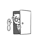 Lazy girl's life（個別スタンプ：4）