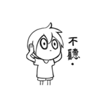 Lazy girl's life（個別スタンプ：11）