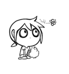 Lazy girl's life（個別スタンプ：18）