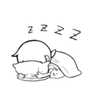 Lazy girl's life（個別スタンプ：21）